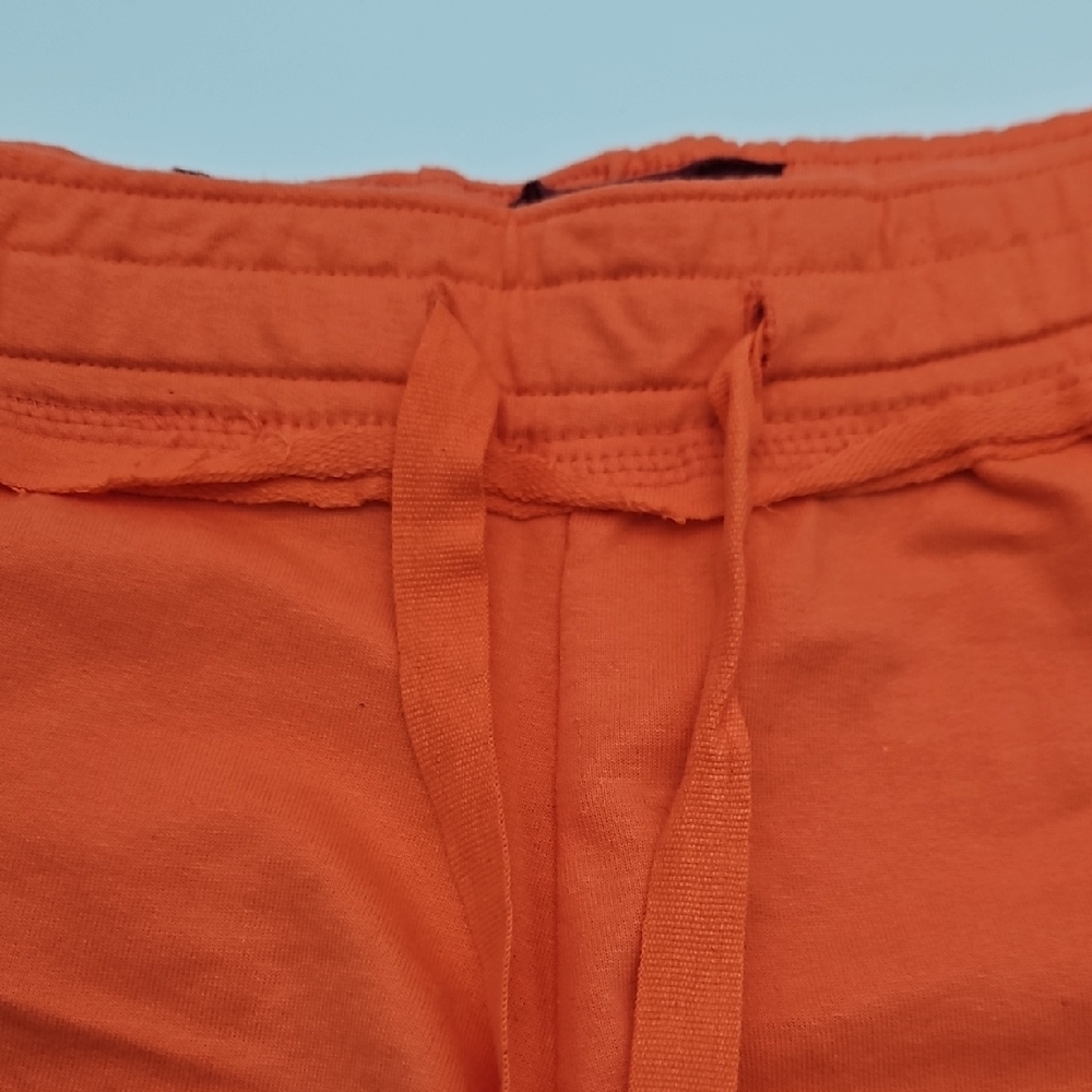 NWT U.S. Vintage Saint John Orange Athletic Drawstring Shorts - Large - Picture 3 of 7